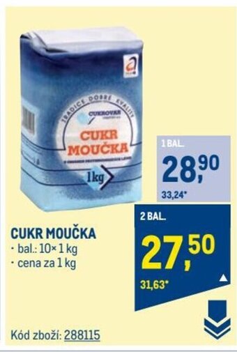 Makro CUKR MOUČKA nabídka