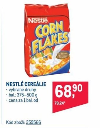 Makro NESTLÉ CEREÁLIE nabídka