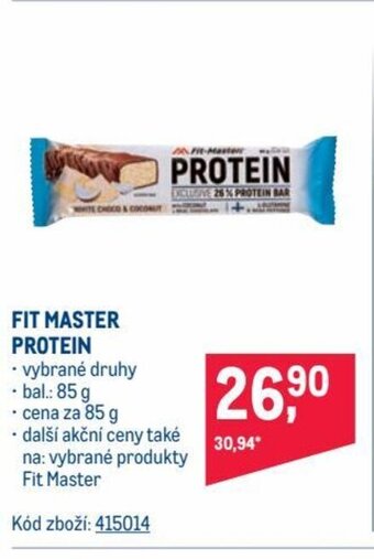 Makro FIT MASTER PROTEIN nabídka