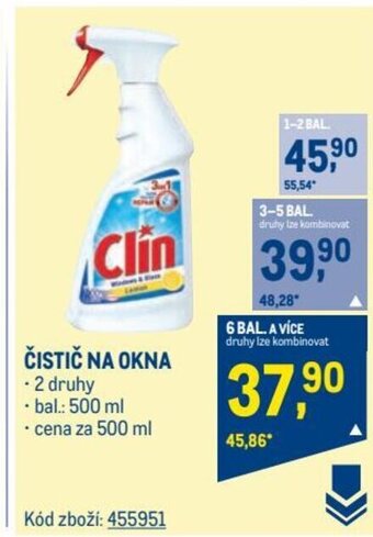 Makro ČISTIČ NA OKNA nabídka