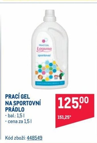 Makro PRACÍ GEL NA SPORTOVNÍ PRÁDLO nabídka