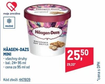 Makro HÄAGEN-DAZS MINI nabídka