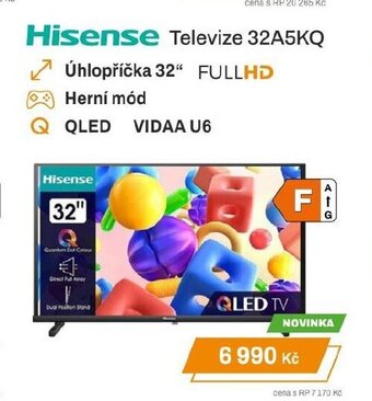 Expert Hisense Televize 32A5KQ nabídka
