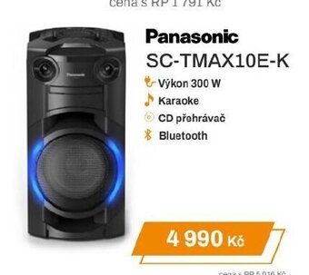 Panasonic SC-TMAX10E-K