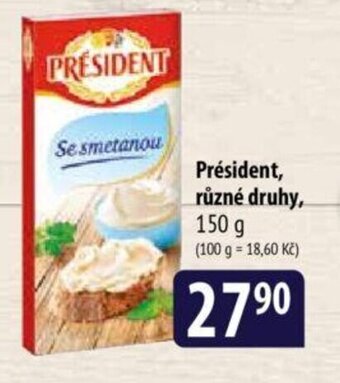 Bala Président, různé druhy, nabídka