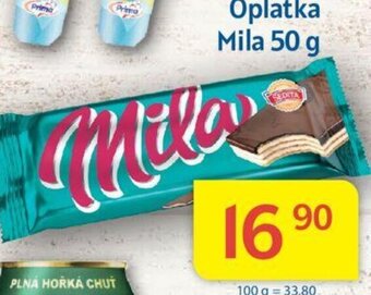 Kubík potraviny Oplatka Mila 50 g nabídka