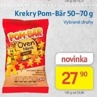 Kubík potraviny Krekry Pom-Bär 50-70 g nabídka