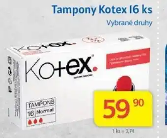 Tampony Kotex 16 ks