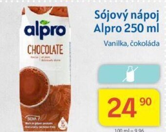 Kubík potraviny Sójový nápoj Alpro 250 ml nabídka
