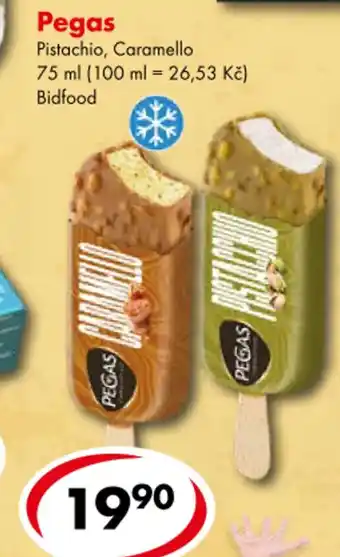 CBA Pegas Pistachio, Caramello 75 ml (100 ml = 26,53 Kč) nabídka