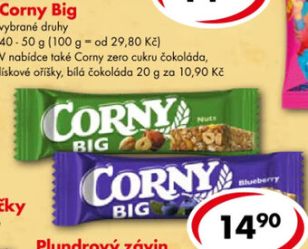 CBA Corny Big vybrané druhy nabídka
