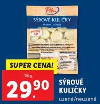 Lidl Sýrové kuličky, 100 g nabídka