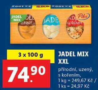 Lidl Jadel mix xxl, 3x 100 g nabídka