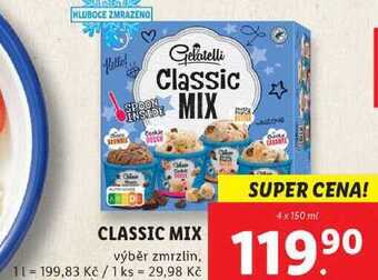 Lidl Classic mix, 4x 150 ml nabídka