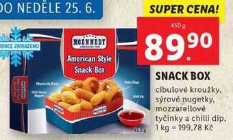 Lidl Snack box, 450 g nabídka