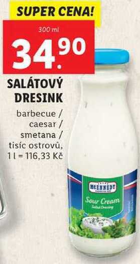 Lidl Salátový dresink, 300 ml nabídka