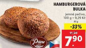 Lidl Hamburgerová bulka, 85 g nabídka