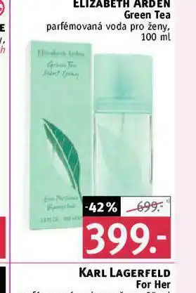 Rossmann Elizabeth arden green tea nabídka
