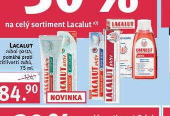 Rossmann Lacalut zubní pasta nabídka
