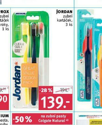 Rossmann Jordan zubní kartáček nabídka