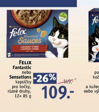 Rossmann Felix kapsičky pro kočky nabídka