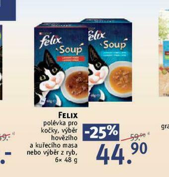Rossmann Felix polévka pro kočky nabídka