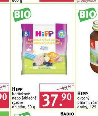 Rossmann Hipp oplatky nabídka