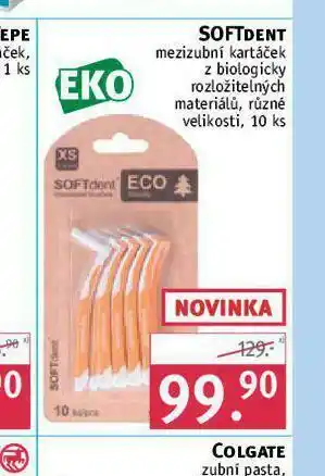 Rossmann Sofdent mezizubní kartáček nabídka