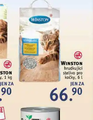 Winston hrudkující stelivo pro kočky