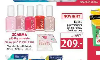 Rossmann Eissie lak na nehty nabídka