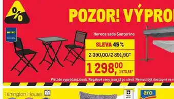 Makro Horeca sada santorine nabídka