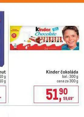 Makro Kincder čokoláda nabídka