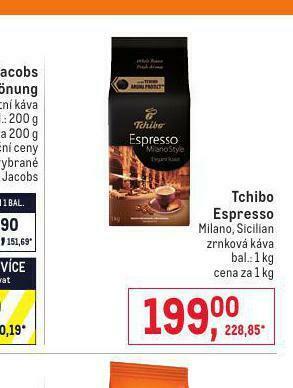 Makro Tchibo espresso nabídka