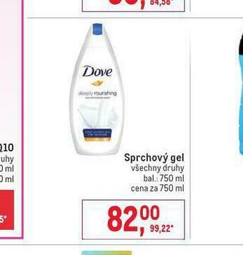 Makro Dove sprchový gel nabídka