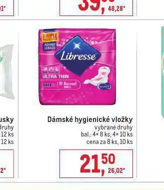 Makro Libresse dámské vložky nabídka