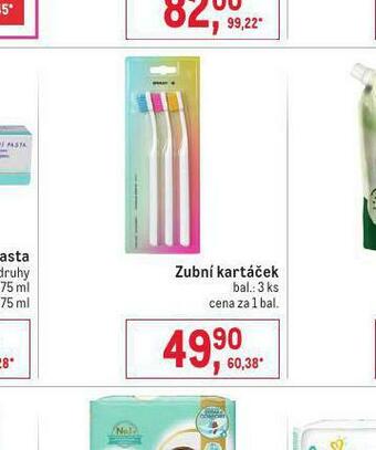 Makro Zubní kartáček nabídka