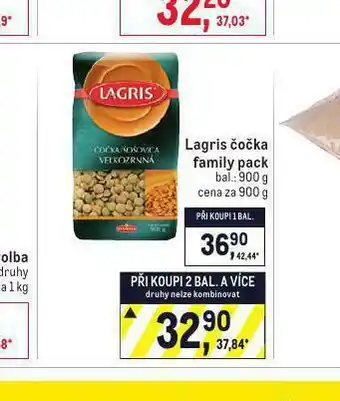 Makro Lagris čočka family pack nabídka