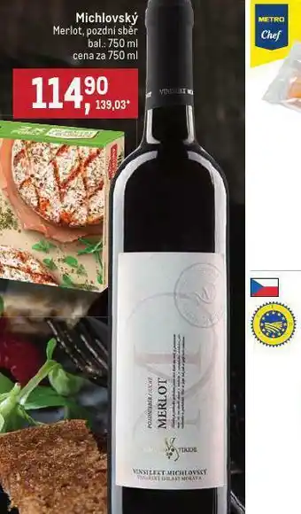 Makro Michlovský merlot nabídka