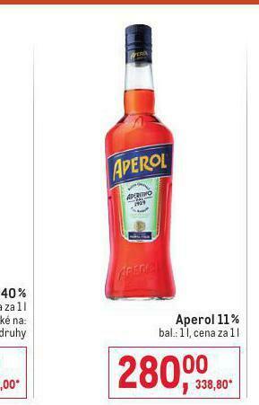Makro Aperol 11% nabídka