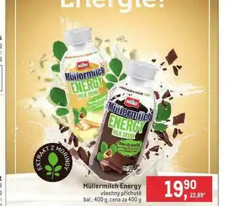 Makro Müllermilch energy nabídka