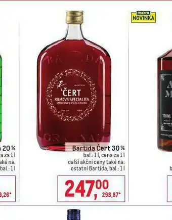 Makro Bartida čert 30% nabídka
