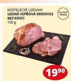 Flop Uzená vepřová krkovice bez kosti 100 g nabídka
