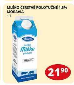 Flop Mléko čerstvé polotučné 1,5% moravia 1l nabídka