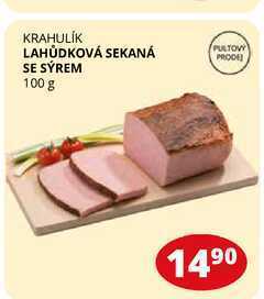 Flop Lahůdková sekaná se sýrem 100 g nabídka