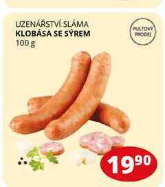 Flop Klobása se sýrem 100 g nabídka