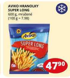 Flop Aviko hranolky super long 600 g nabídka