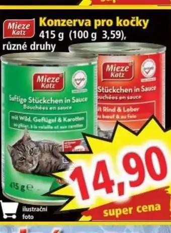 Norma Konzerva pro kočky 415 g (100 g 3,59), nabídka