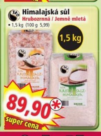 Norma Himalajská sůl nabídka