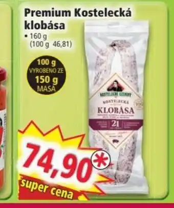 Norma Premium Kostelecká klobása nabídka