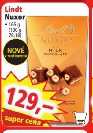 Norma Lindt Nuxor nabídka